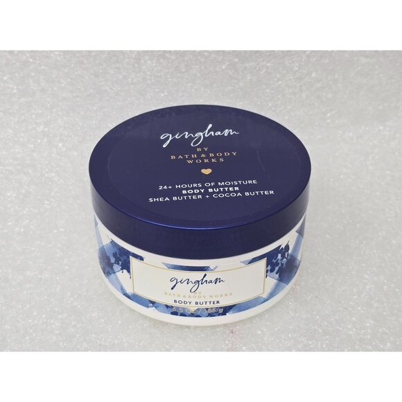 Gingham By Bath & Body Works Body Butter 6.5 Oz With Shea Butter & Cocoa Butter - Picture 1 of 2